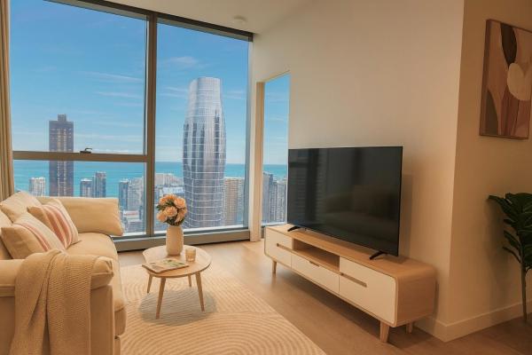 Luxury High-Rise Ocean View Perfect Stay at WSP, Melbourne