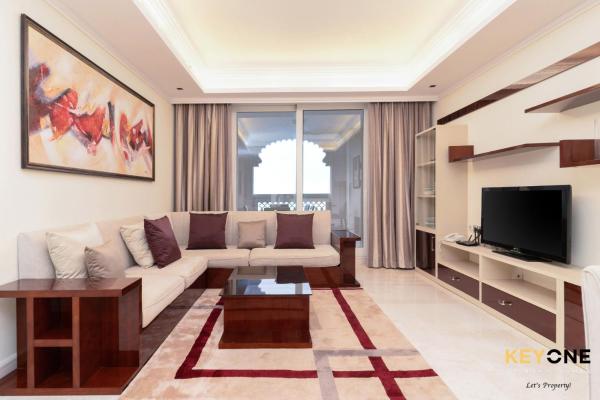 A la foto es mostra l'objecte Grandeur 2BR with Small Room & Private Beach Access situat a la ciutat de Dubai.