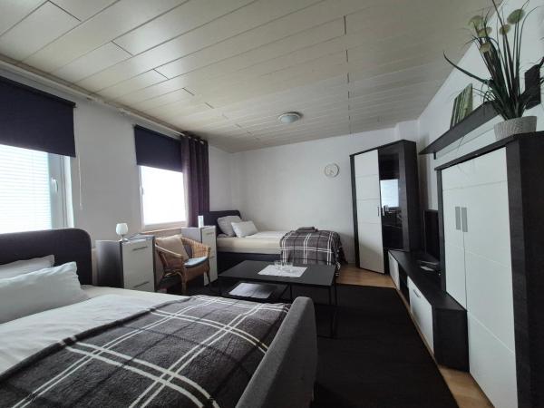 A la foto es mostra l'objecte Monteurapartment Rude 6 situat a la ciutat de Flensburg.