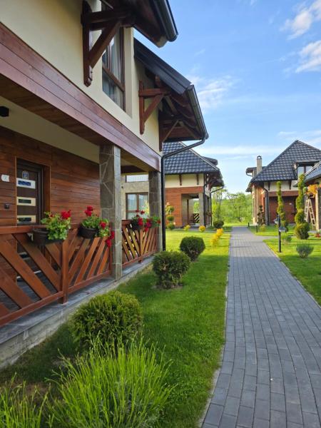 Na zdjęciu widoczny jest obiekt Evergreens houses Zlatibor położony w mieście Barjaktarevići.