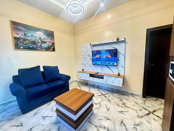 A la foto es mostra l'objecte La Vintage Apartelle - Apartment Singapore situat a la ciutat de Ikeja.
