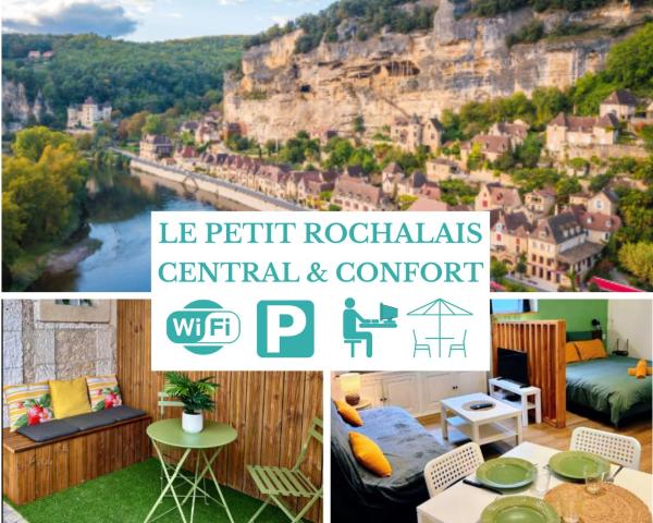 Na fotografii je vidět objekt Le Petit Rochalais - Cosy & Central - Parking et Wifi gratuit - Lit BB - Offre Speciale nacházející se ve městě La Barde.