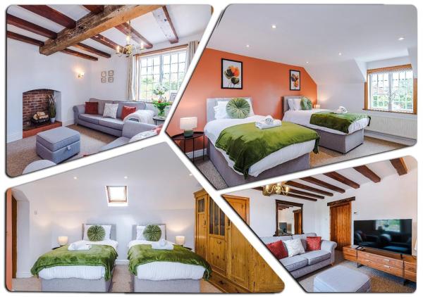 På billedet ses objektet Contractor Hub 3BR House Long Stays Sleeps 5 beliggende i byen Dodleston.