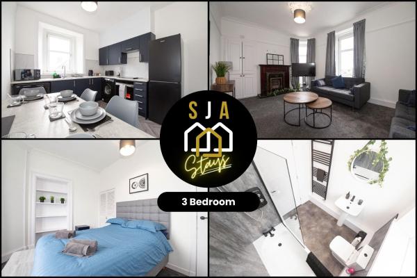 A la foto es mostra l'objecte Carnoustie Residence - SJA Stays - 3 Bed Apartment situat a la ciutat de Panbride.
