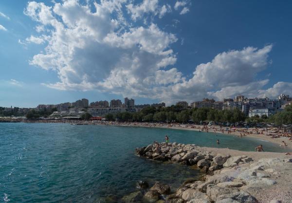 Na fotografii je vidět objekt Luxury Rooms Near the Beach nacházející se ve městě Split.
