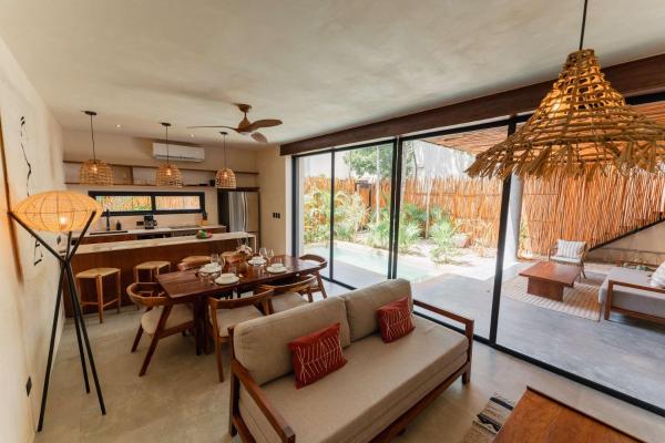 Na zdjęciu widoczny jest obiekt 2BR Villa with Private Pool & Resort Amenities położony w mieście Tulum.