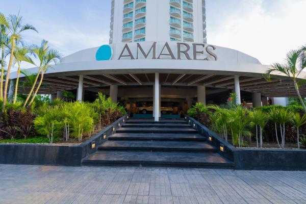 Na fotografii je vidět objekt Hotel Amares Acapulco nacházející se ve městě Acapulco.
