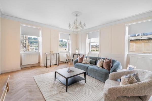 På bildet vises objektet Romantic Getaway Apartment in Central Bath som ligger i byen Bath.