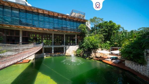 La photo montre l'objet Modern Apartment with Pool Unbeatable Tulum situé dans la ville de Tulum.