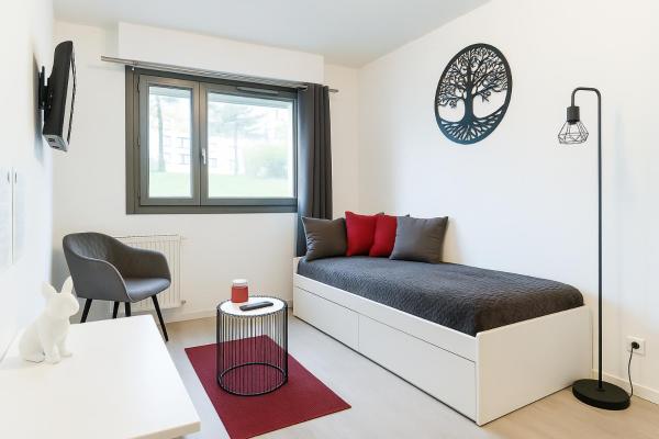 A la foto es mostra l'objecte Studio Cosy & Parking privé proche Centre CAEN situat a la ciutat de Caen.