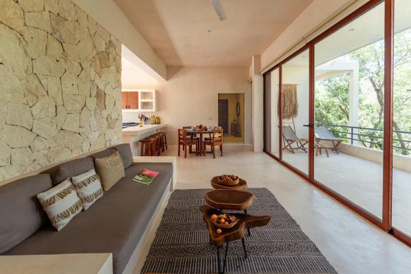 Na zdjęciu widoczny jest obiekt Ahal Luxe 3BR Penthouse Haven with Private Rooftop Pool & Plunge Pool położony w mieście Tulum.