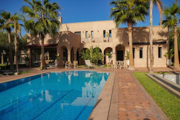 På bildet vises objektet Villa Sira - Marrakech som ligger i byen El Aïn.