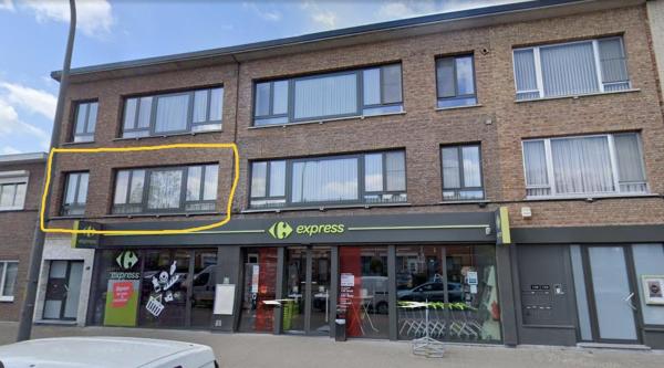 Auf dem Foto ist das Objekt Laaglandlaan 1 in der Stadt Ekeren zu sehen.