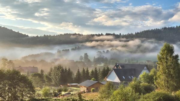 Na fotografii je vidět objekt Miodówka nacházející se ve městě Stronie Śląskie.
