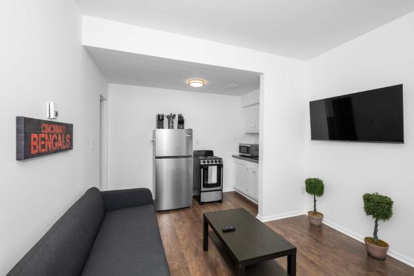 Na fotografii je vidět objekt Northside Suites 3 - A Chic Relaxed Stay for 2 nacházející se ve městě Cincinnati.