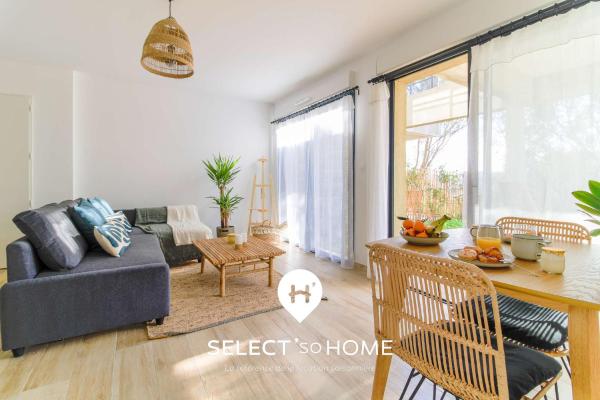 Select'sohome - Joli Appartement Pour 2 Personnes Avec Jardin Privatif Et Parking - Capnat-f08 - Bormes-les-Mimosas