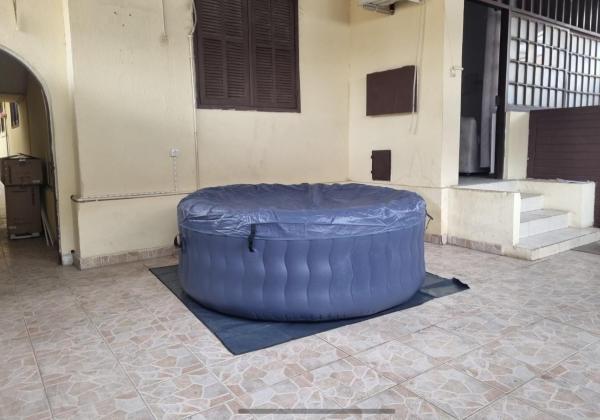 På bilden syns objektet Peacefull Place som ligger i staden Luanda.