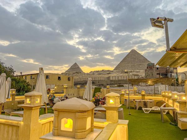 Nella foto è visibile l'oggetto Sidi Hamad Pyramids View situato nella città di Il Cairo.