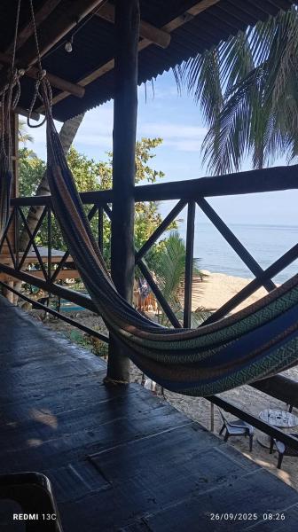 照片显示了位于Playa Mendiguaca市的HOSTAL Estrellas del tayrona playa mendihuaca物件。