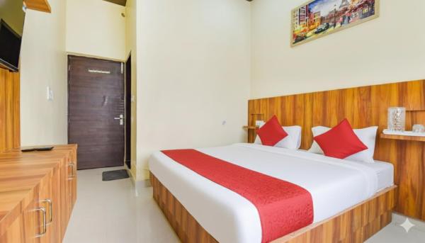 På bildet vises objektet Hotel Shree Residency som ligger i byen Vrindavan.