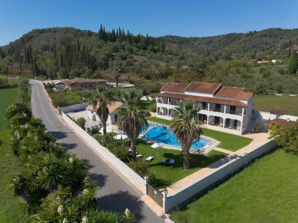 A la foto es mostra l'objecte Dimitris Apartments situat a la ciutat de Sidari.