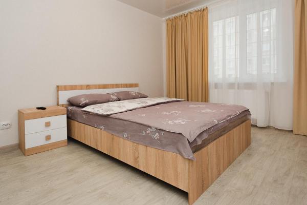 Na zdjęciu widoczny jest obiekt center apartments położony w mieście Sumy.