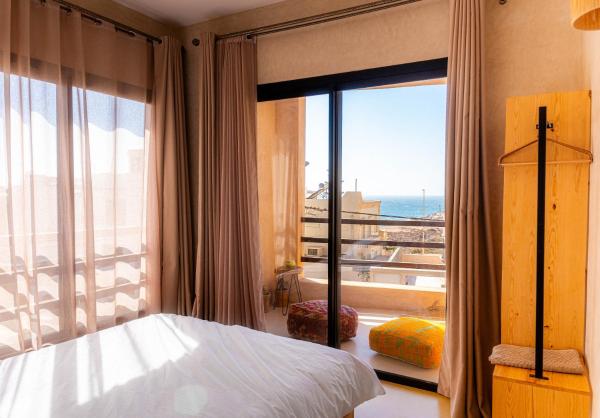 A la foto es mostra l'objecte SURFHALLA Morocco situat a la ciutat de Imsouane.