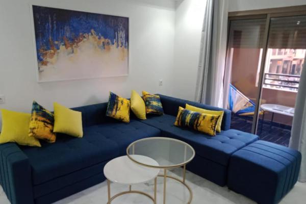 1 Bed Apartment - Balcony Wifi Parking, Marrakesch