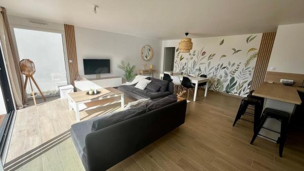 A la foto es mostra l'objecte Maison tout confort, à proximité des plages et du du Golfe du Morbihan situat a la ciutat de Muzillac.