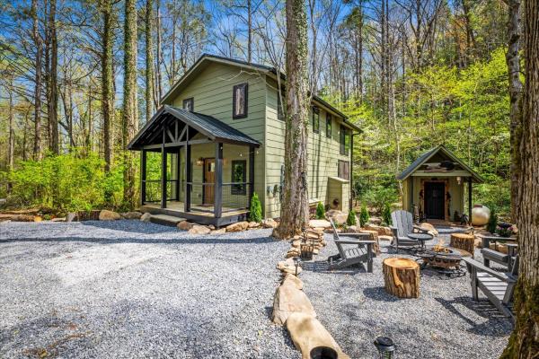 A la foto es mostra l'objecte The Greenhouse NEW - 450ft to Trailhead situat a la ciutat de Cosby.