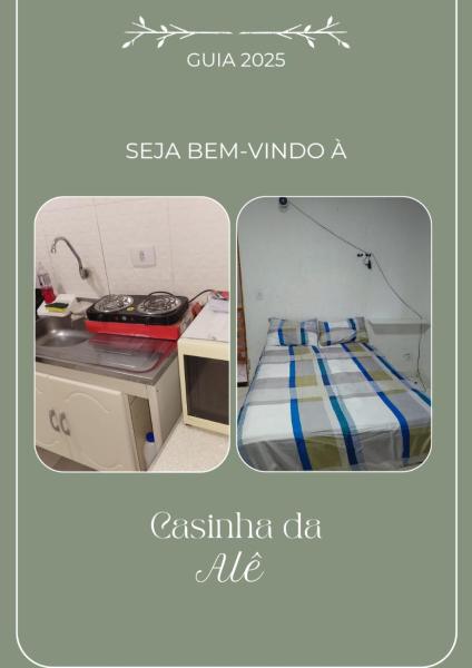 A la foto es mostra l'objecte Casinha da Alê situat a la ciutat de Mongaguá.