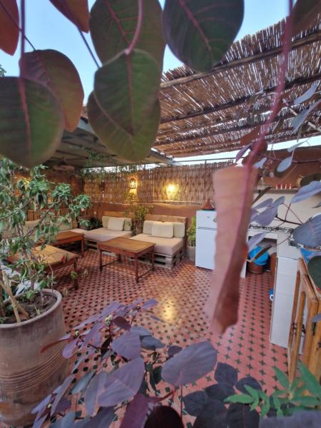 Op de foto is het object Medina Oasis Hostel te zien, gelegen in de stad Marrakesh.