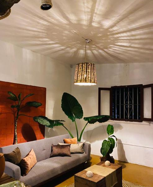 A la foto es mostra l'objecte Casa Yohual situat a la ciutat de Cuetzalán del Progreso.