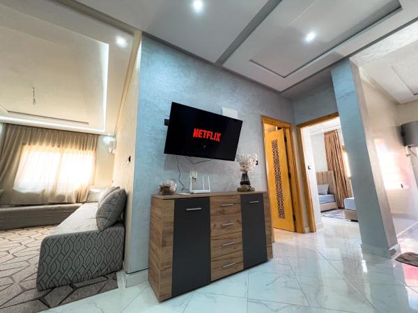 Na fotografii je vidět objekt Modern and quiet apartment nacházející se ve městě Mrhila.