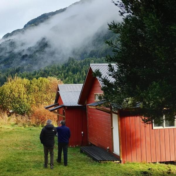 På billedet ses objektet Refugio Siete Robles beliggende i byen Farellones.