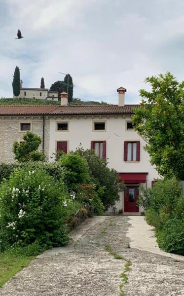 Na fotografii je vidět objekt Casa Agostini Bed and Breakfast nacházející se ve městě Colbertaldo.