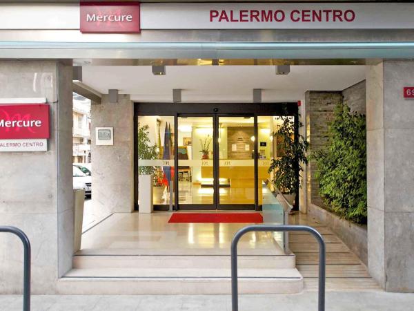 Na fotografii je vidět objekt Mercure Palermo Centro nacházející se ve městě Palermo.