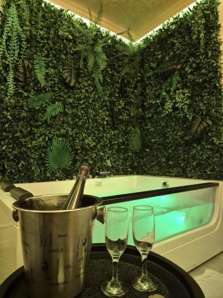 Na zdjęciu widoczny jest obiekt Spa Apartman Kristal -Jacuzzi , Private spa położony w mieście Budžak.