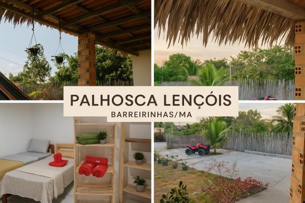 A la foto es mostra l'objecte Palhosca Lençóis situat a la ciutat de Barreirinhas.