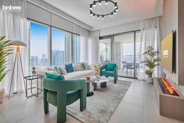 A la foto es mostra l'objecte bnbmehomes - Downtown Views II situat a la ciutat de Dubai.