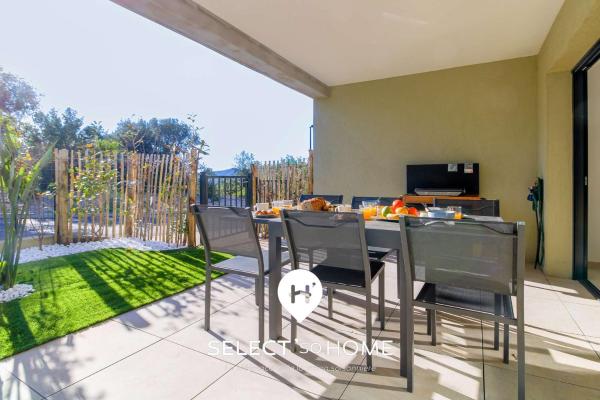 Select'sohome - Appartement Pour 6 Personnes Dans Une Résidence Neuve Avec Piscine - Grande Terrasse, Parking Privé Et Plancha ! - Capnat-a01 - Le Lavandou