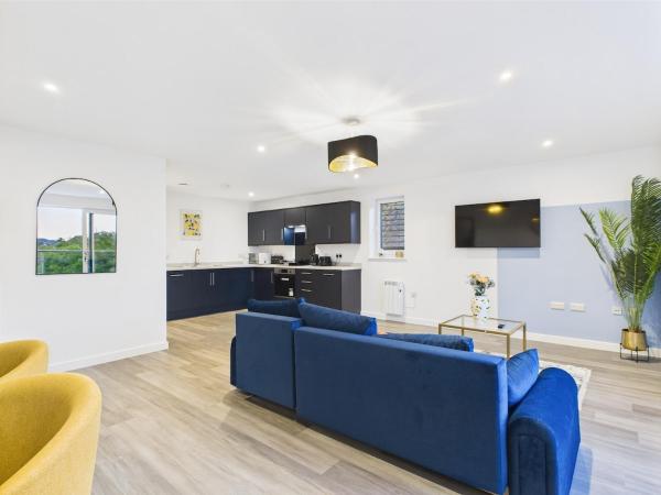 På billedet ses objektet Relaxing Cooden Escape Stylish 3 Bed Flat beliggende i byen Bexhill-on-Sea.