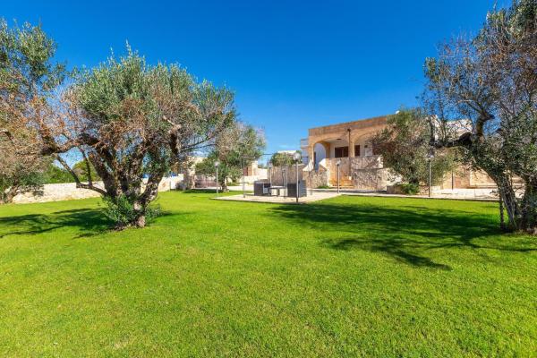 Na fotografii je vidět objekt Villa Exclusive Pescoluse by Salento Prime nacházející se ve městě Salve.