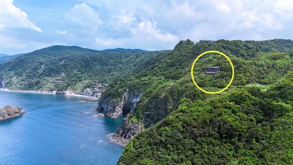 På billedet ses objektet Elysian view izu beliggende i byen Koura.