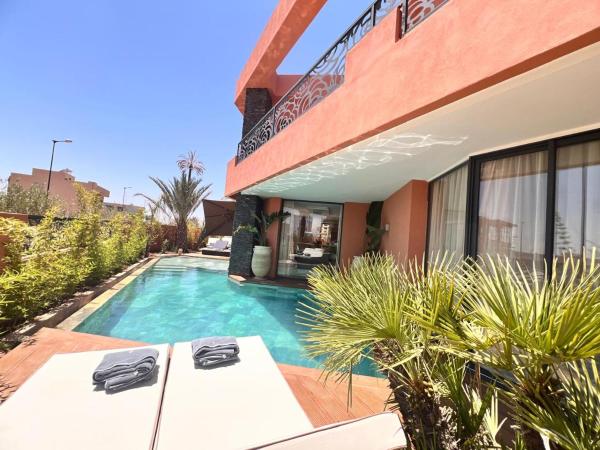 Na fotografii je vidět objekt luxury 5 bedroom home nacházející se ve městě Marakéš.