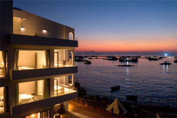Auf dem Foto ist das Objekt Miyue · ShenZhen Monemvasia Sea View Resort in der Stadt Dapeng zu sehen.
