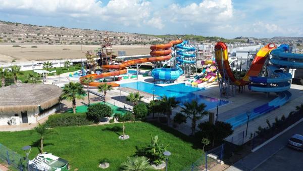 En la foto se muestra el objeto Caesar Blue Resort & Spa apartment D10 ubicado en la ciudad de Gastria.