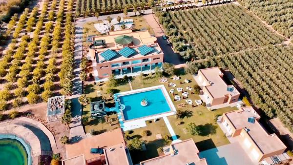 En la foto se muestra el objeto Domaine Bahi ubicado en la ciudad de Marrakech.