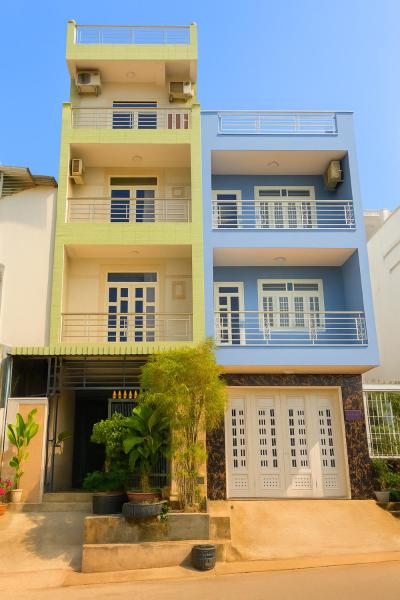 Na fotografii je vidět objekt Ngọc Mơ Motel nacházející se ve městě Phước Bình.