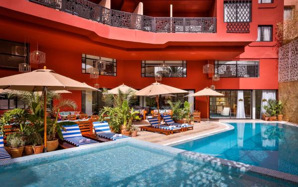 En la foto se muestra el objeto 2Ciels Boutique Hôtel ubicado en la ciudad de Marrakech.
